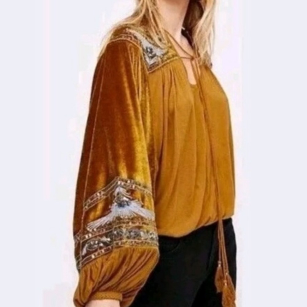 Free People Hearts Aflame Top